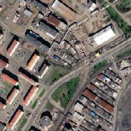 Talnakh map(satellite map)