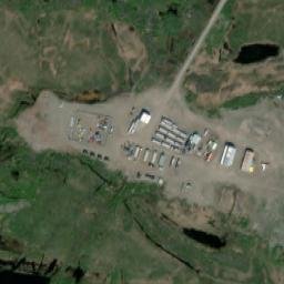 Umiat Alaska High Resolution Satellite Map