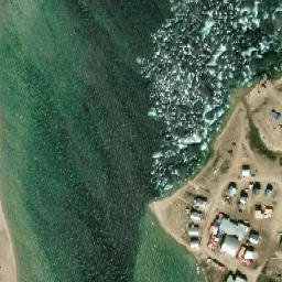 Gjoa Haven map(satellite map)