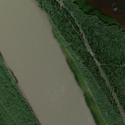 Inuvik map(satellite map)