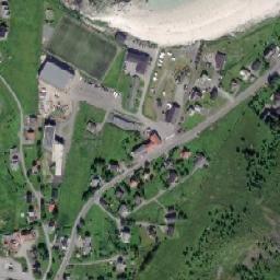 Flakstad map(satellite map)