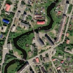 Lovozero map(satellite map)