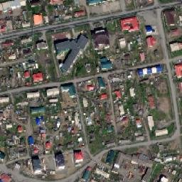 Batagay map(satellite map)