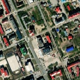 Nar'yan-Mar map(satellite map)