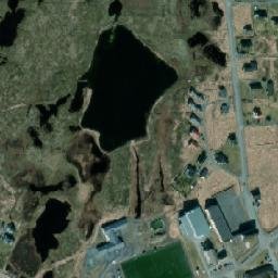 Røst map(satellite map)