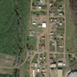 Fort McPherson map(satellite map)