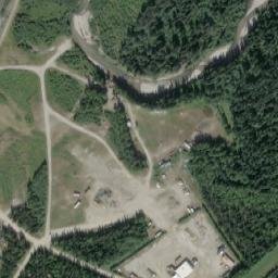 Coldfoot Alaska High Resolution Satellite Map