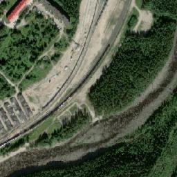 Kandalakshskiy rayon map(satellite map)