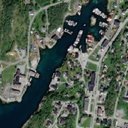 Gildeskål map(satellite map)