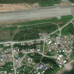 Kiana Alaska High Resolution Satellite Map