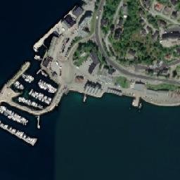 Ørnes map(satellite map)