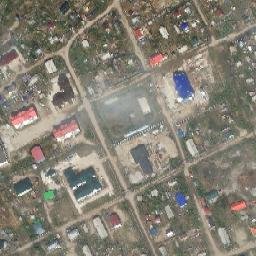 Zhigansk map(satellite map)