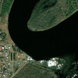 Chalkyitsik Alaska High Resolution Satellite Map