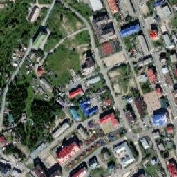 Aksarka map(satellite map)