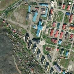 Egvekinot map(satellite map)