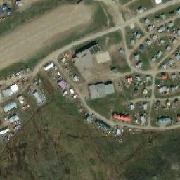 Pangnirtung map(satellite map)