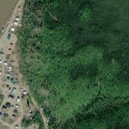 Hughes Alaska High Resolution Satellite Map