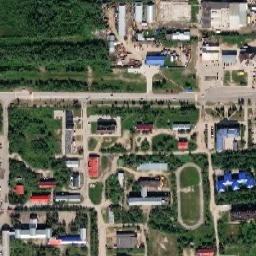 Usinsk map(satellite map)