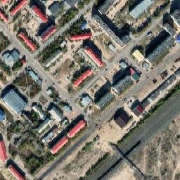 Pangody map(satellite map)