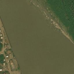 Circle Alaska High Resolution Satellite Map