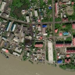 Zyryanka map(satellite map)