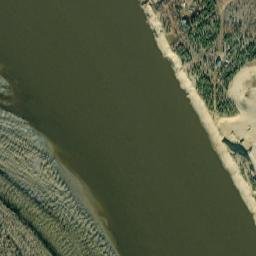 Huslia Alaska High Resolution Satellite Map