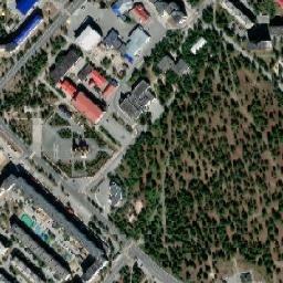 Nadym map(satellite map)
