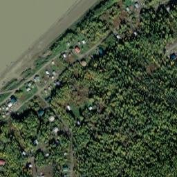 Rampart Alaska High Resolution Satellite Map