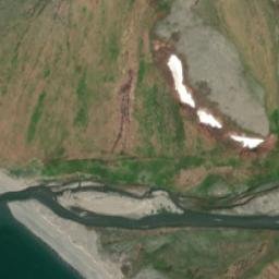 York Alaska High Resolution Satellite Map