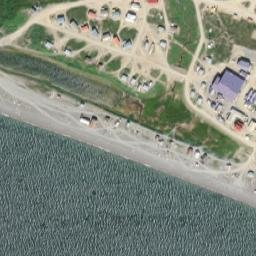 Brevig Mission Alaska High Resolution Satellite Map