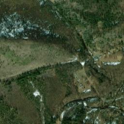 Coal Creek Alaska High Resolution Satellite Map