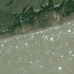 Kallands Alaska High Resolution Satellite Map