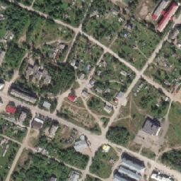Kozhva map(satellite map)