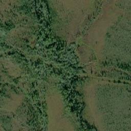 Woodchopper Alaska High Resolution Satellite Map