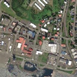 Reyðarfjörður map(satellite map)