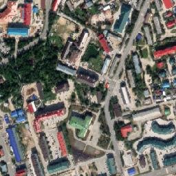 Tarko-Sale map(satellite map)