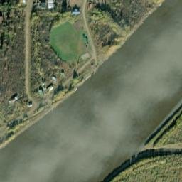 Koyukuk Alaska High Resolution Satellite Map