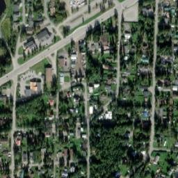 Totem Park Alaska High Resolution Satellite Map