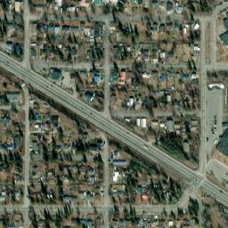 Hamilton Acres Alaska High Resolution Satellite Map