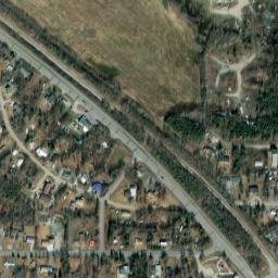 Highland Park Alaska High Resolution Satellite Map