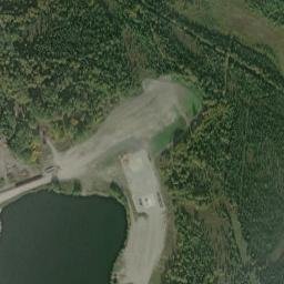 Eielson Air Force Base map(satellite map)