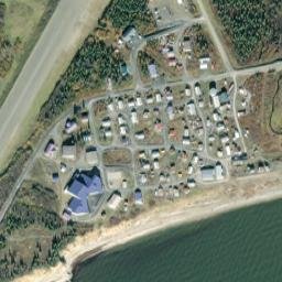 Elim Alaska High Resolution Satellite Map