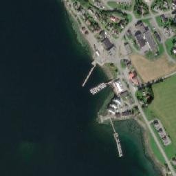 Lauvsnes map(satellite map)