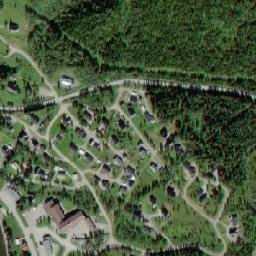 Lierne map(satellite map)