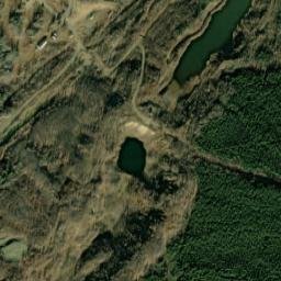 Long Alaska High Resolution Satellite Map