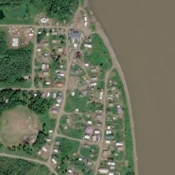 Kaltag Alaska High Resolution Satellite Map