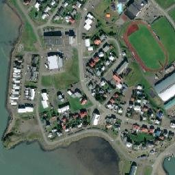Höfn map(satellite map)