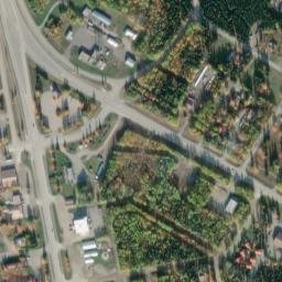 Delta Junction Alaska High Resolution Satellite Map
