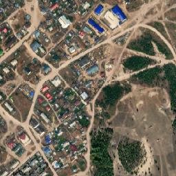 Kysyl-Syr map(satellite map)