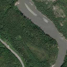 Garner Alaska High Resolution Satellite Map